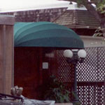 Horizontal Domed Awning